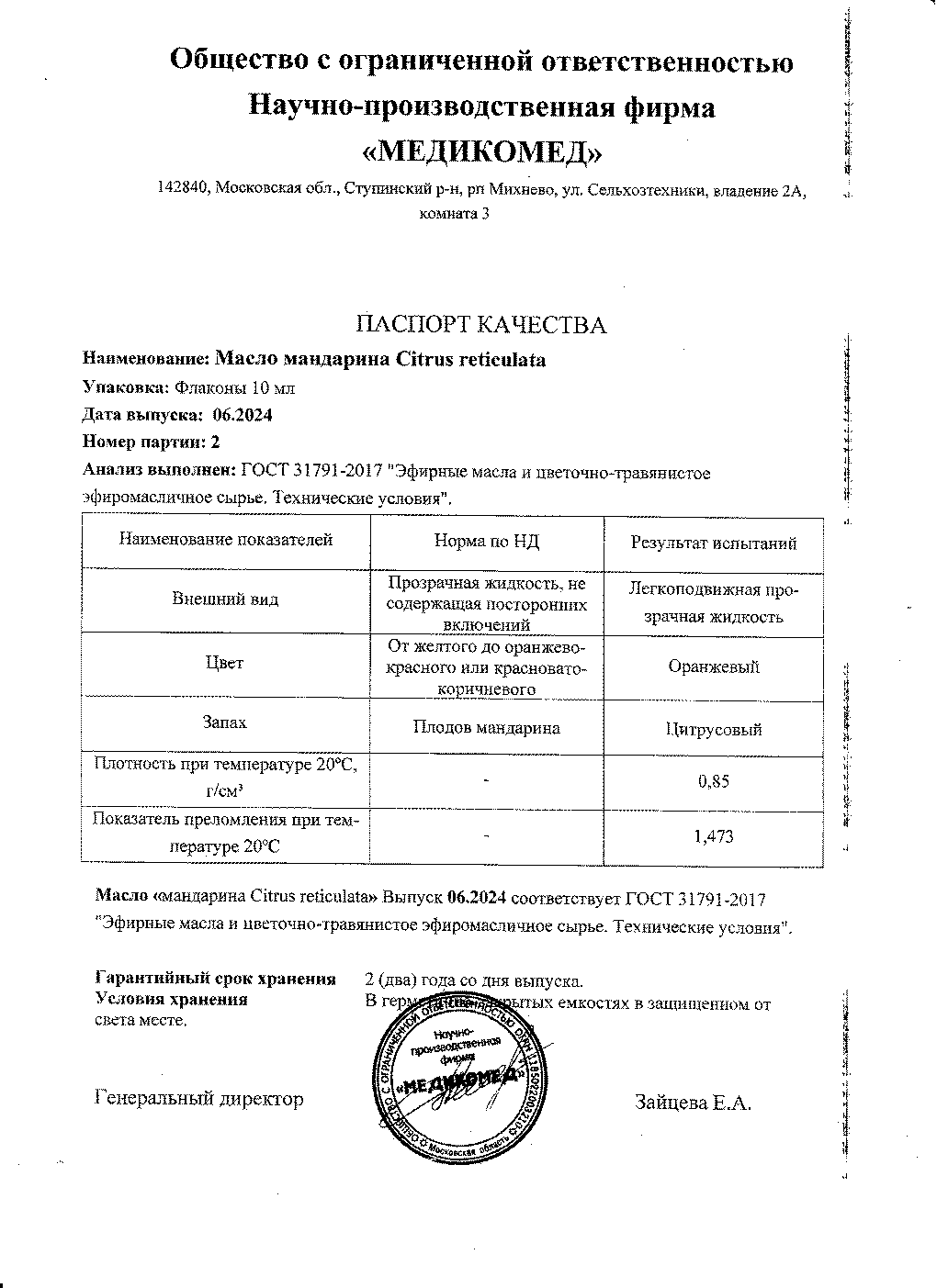 Паспорт №062024